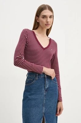 Zdjęcie produktu Levi's longsleeve bawełniany kolor bordowy A9330