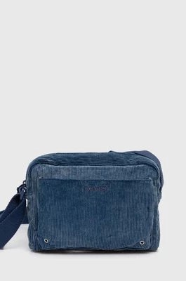 Zdjęcie produktu Levi's saszetka sztruksowa kolor granatowy D7875-0006