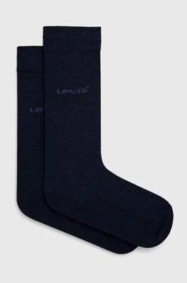 Zdjęcie produktu Levi's skarpetki 2-pack kolor granatowy