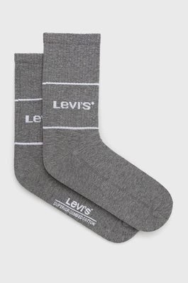 Zdjęcie produktu Levi's Skarpetki (2-pack) kolor szary