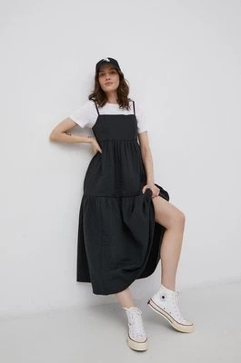 Zdjęcie produktu Levi's Sukienka kolor czarny midi rozkloszowana