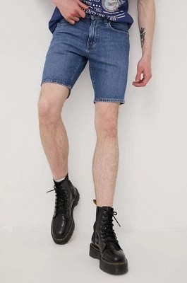 Zdjęcie produktu Levi's szorty jeansowe męskie kolor granatowy