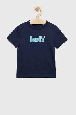 Zdjęcie produktu Levi's t-shirt bawełniany dziecięcy z nadrukiem