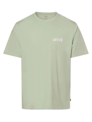Zdjęcie produktu Levi's T-shirt męski Mężczyźni Bawełna zielony jednolity,