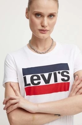 Zdjęcie produktu Levi's - Top The Perfect Tee Sportswear 17369.0297-white