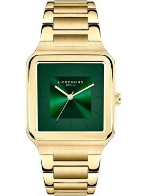 Zdjęcie produktu Liebeskind Zegarek kwarcowy w kolorze złoto-zielonym rozmiar: onesize