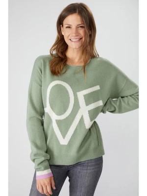 Zdjęcie produktu LIEBLINGSSTÜCK Sweter w kolorze oliwkowym rozmiar: 40