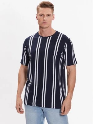 Zdjęcie produktu Lindbergh T-Shirt 30-400009 Granatowy Relaxed Fit