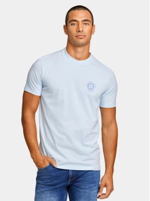 Zdjęcie produktu Lindbergh T-Shirt 30-400267 Błękitny Relaxed Fit