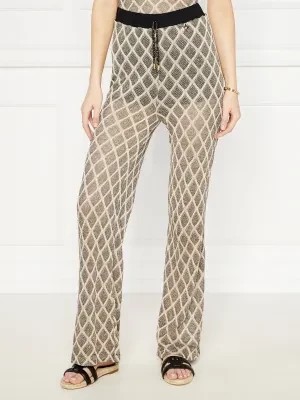 Zdjęcie produktu Liu Jo Beachwear Spodnie dzianinowe | flare fit | high waist