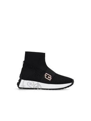 Zdjęcie produktu Liu Jo Black Sock Sneakers With Logo LIUJO