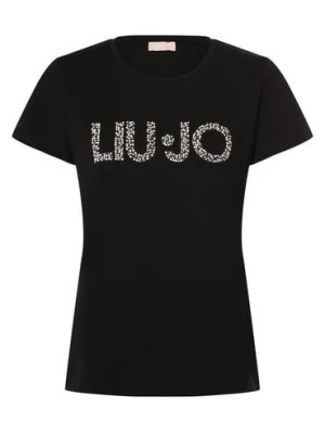 Zdjęcie produktu Liu Jo Collection Koszulka damska Kobiety Bawełna czarny jednolity,