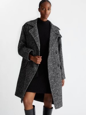 Zdjęcie produktu Liu Jo Double-breasted Wool-blend Bouclé Coat LIUJO