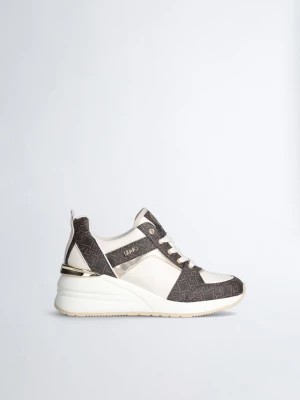 Zdjęcie produktu Liu Jo Monogram Sneakers With Wedge LIUJO