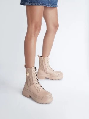 Zdjęcie produktu Liu Jo Platform Combat Boots With Pleats LIUJO