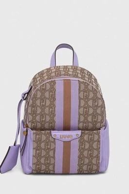 Zdjęcie produktu Liu Jo plecak damski kolor beżowy mały wzorzysty