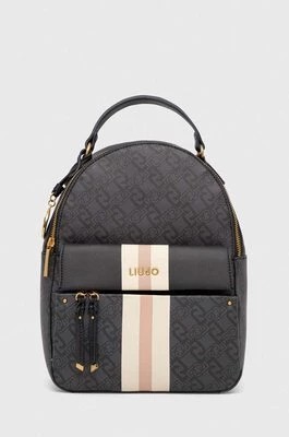 Zdjęcie produktu Liu Jo plecak damski kolor czarny mały wzorzysty