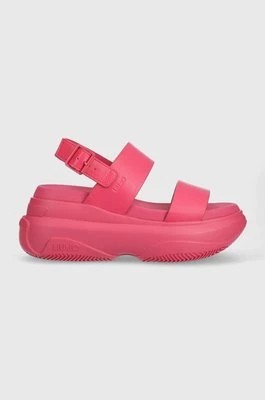 Zdjęcie produktu Liu Jo sandały JUNE 06 damskie kolor różowy na platformie BA3051EX01400497