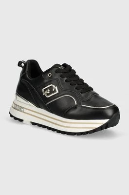 Zdjęcie produktu Liu Jo sneakersy skórzane LIU JO MAXI WONDER 73 kolor czarny BA4059P010222222
