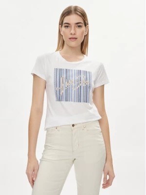 Zdjęcie produktu Liu Jo T-Shirt MA4340 JS923 Biały Regular Fit