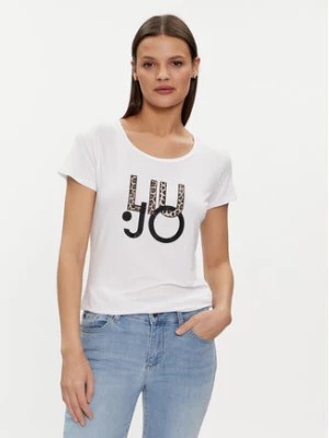 Zdjęcie produktu Liu Jo T-Shirt VA4227 JS360 Biały Regular Fit