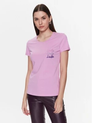 Zdjęcie produktu Liu Jo T-Shirt WA3139 J6308 Różowy Regular Fit