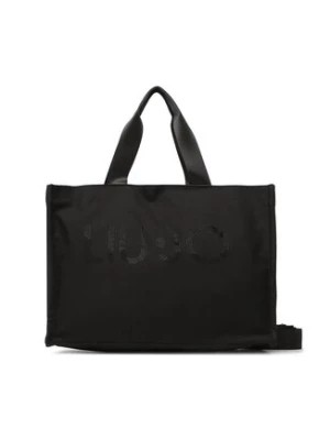 Zdjęcie produktu Liu Jo Torebka L Tote Canvas Logo S 2A3113 T0300 Czarny