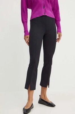 Zdjęcie produktu Liviana Conti spodnie damskie kolor czarny proste high waist F4WJ29
