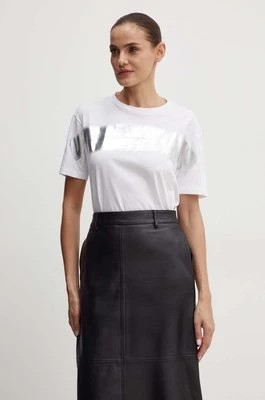 Zdjęcie produktu Liviana Conti t-shirt bawełniany damski kolor biały F4WW70