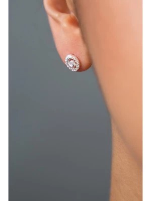 Zdjęcie produktu Lodie Silver Srebrne kolczyki-wkrętki z cyrkoniami rozmiar: onesize