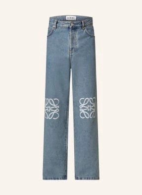 Zdjęcie produktu Loewe Jeansy Anagram Baggy Fit blau