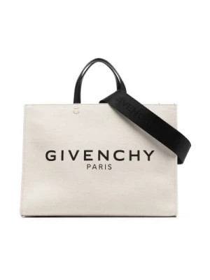 Zdjęcie produktu Logo Shopper Tote Beżowa Torba Givenchy
