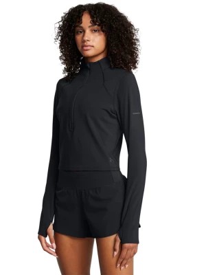 Zdjęcie produktu Longsleeve do biegania damski Under Armour UA Launch Elite Half Zip - czarny