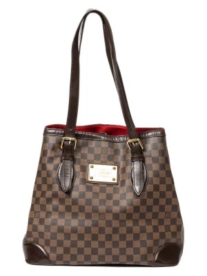 Zdjęcie produktu Louis Vuitton Torebka "Hampstead MM" w kolorze brązowym - 35,5 x 27,5 x 17,5 cm rozmiar: onesize