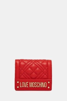 Zdjęcie produktu Love Moschino portfel damski kolor czerwony JC5601PP0L