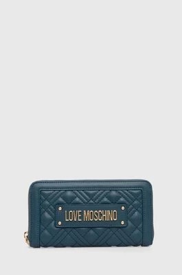 Zdjęcie produktu Love Moschino portfel damski kolor zielony JC5600PP1LLA0000