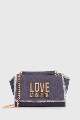 Zdjęcie produktu Love Moschino torebka kolor fioletowy