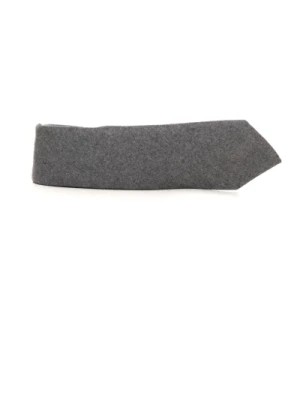 Zdjęcie produktu Luksusowy Krawat z Kaszmiru - 100% Kaszmir, 7 Fałd, 8cm Szerokość Kiton