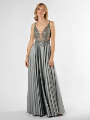 Zdjęcie produktu Luxuar Fashion Damska sukienka wieczorowa Kobiety zielony|srebrny jednolity,
