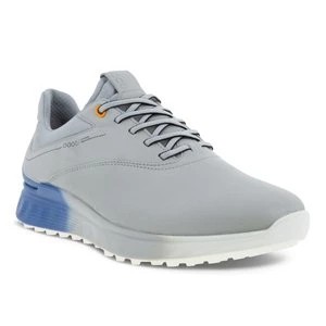 Zdjęcie produktu ECCO M Golf S-Three - Męskie skórzane buty do golfa z Gore-Tex - Szary - Size: (UK 7.5)