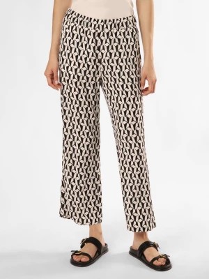 Zdjęcie produktu MAC Spodnie - Chiara Kobiety wiskoza czarny|biały wzorzysty,