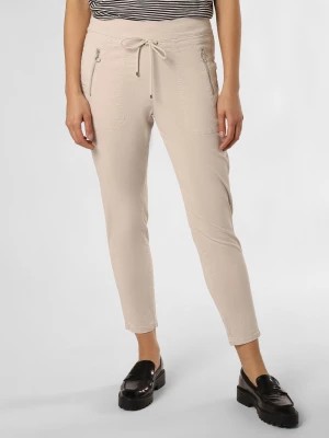 Zdjęcie produktu MAC Spodnie - Easy Kobiety Bawełna beżowy jednolity,