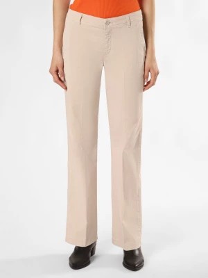 Zdjęcie produktu MAC Spodnie - Nora Cotton Kobiety Bouclé beżowy|szary jednolity,