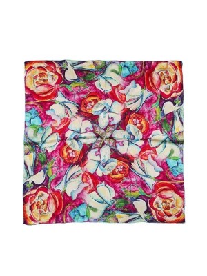 Zdjęcie produktu Made in Silk Jedwabna chusta ze wzorem - (D)90 x (S)90 cm rozmiar: onesize