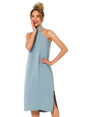 Zdjęcie produktu made of emotion Sukienka w kolorze błękitnym rozmiar: XXL
