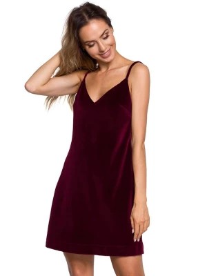 Zdjęcie produktu made of emotion Sukienka w kolorze burgundowym rozmiar: M