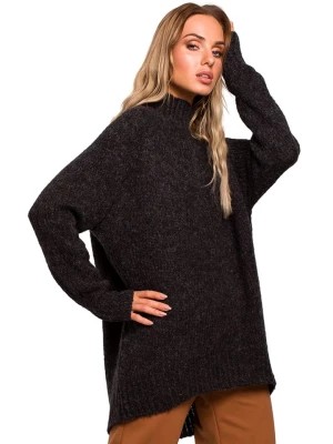 Zdjęcie produktu made of emotion Sweter w kolorze czarnym rozmiar: L/XL