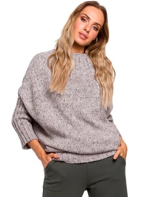 Zdjęcie produktu made of emotion Sweter w kolorze szarym rozmiar: S/M