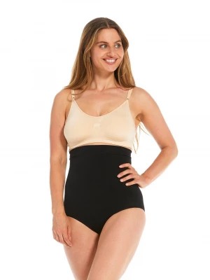 Zdjęcie produktu MAGIC Bodyfashion Damskie figi modelujące Comfort Waistnipper Brief Kobiety Sztuczne włókno czarny jednolity,