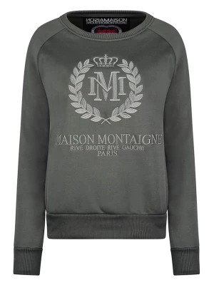 Zdjęcie produktu Maison Montaigne Bluza "Fimosai" w kolorze antracytowym rozmiar: XXL